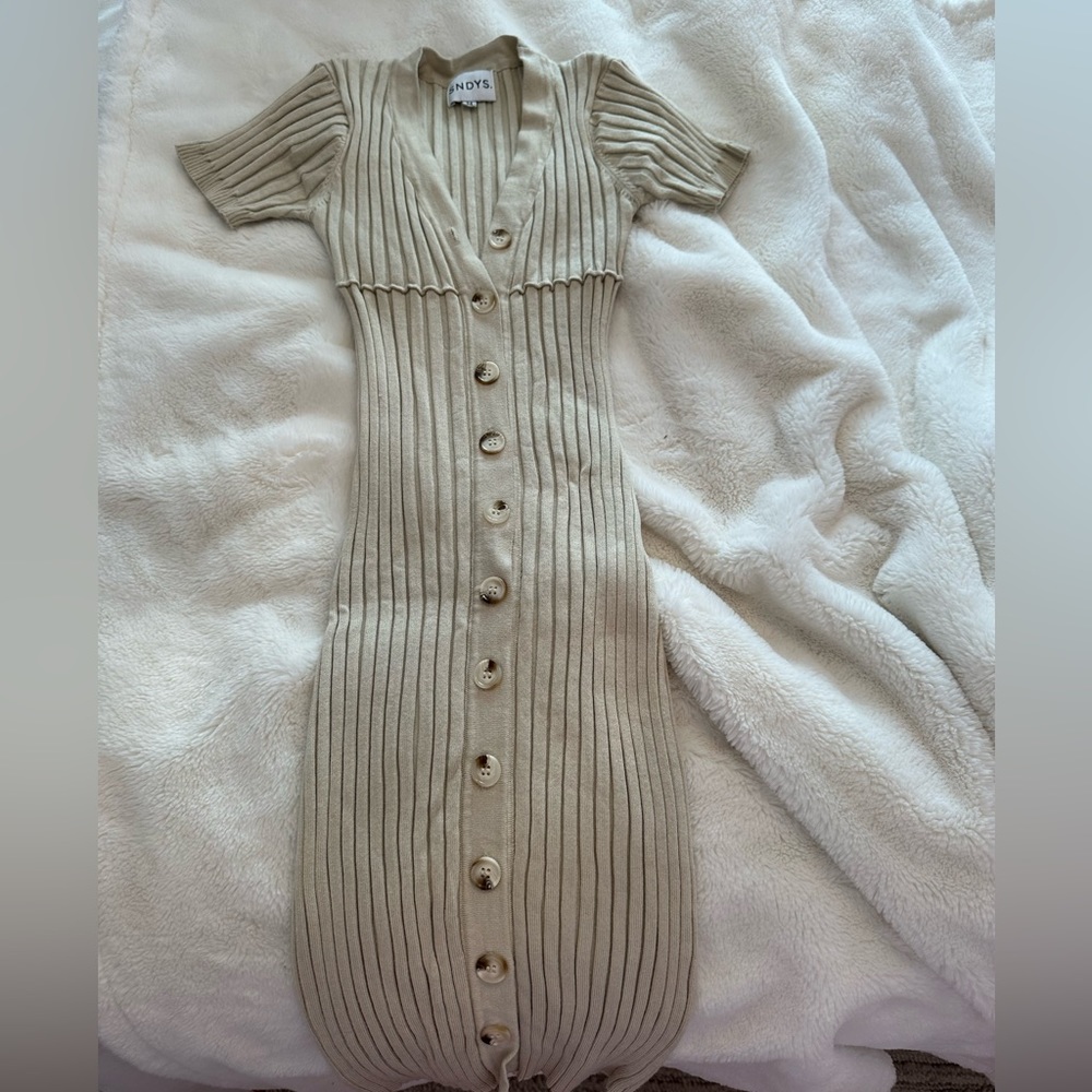 SNDYS body con mini dress
